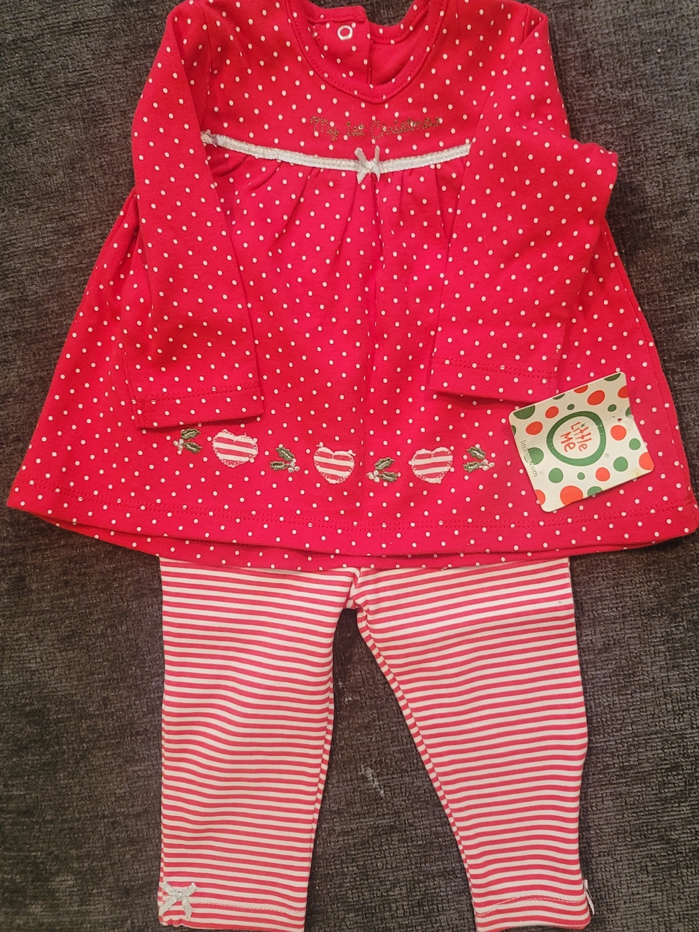 My 1st Christmas Matching Set